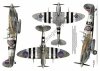 Kagero 7029 Supermarine Spitfire Mk. IX/XVI and other EN/PL